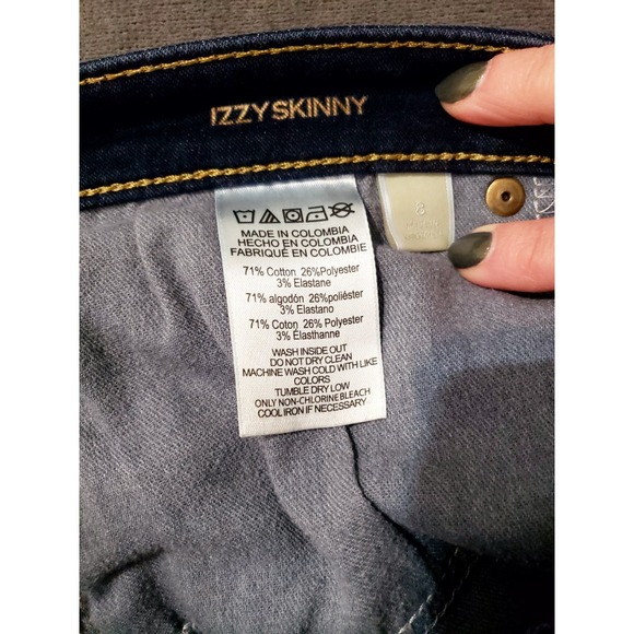 Michael Kors Jeans Womens Size 8 Izzy Skinny - Picture 4 of 9